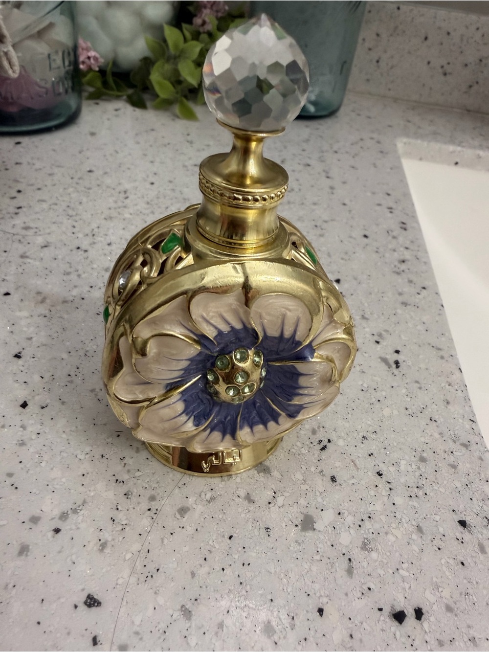 Amazon Gold Decorative Glass Perfume Bottle Pheromone Perfume